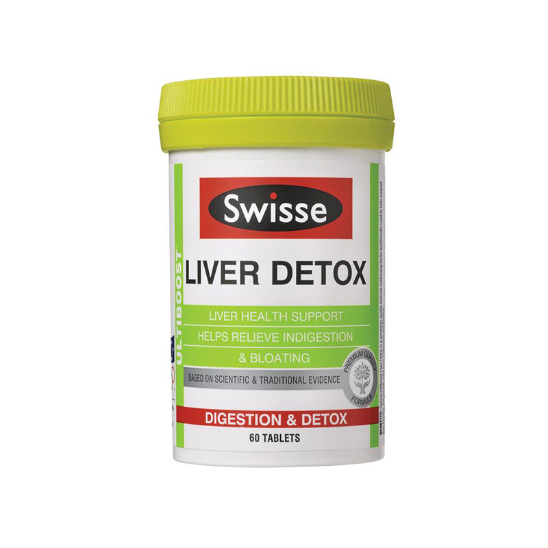 swisse liver detox保肝宁/护肝灵 解酒 60粒