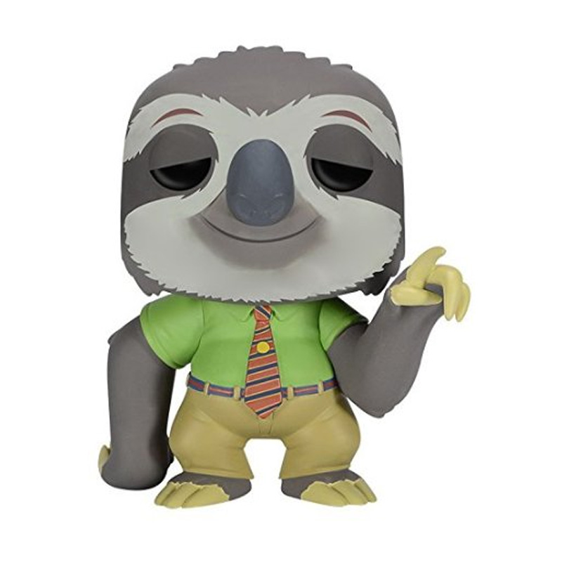 疯狂动物城 disney 迪士尼 zootopia 树懒 闪电 funko_动物世界 这款Disney 迪士尼 Zootopia Flash 豪华毛绒玩具,身高14英寸,它的毛绒十分柔软,和电影中的扮相也很相似,一身标准的工作服,看似很职业。另外它的双手具有可粘合面料,能够环抱在一起,悬挂在晾衣杆上以惩罚它工作效率低的毛病,还是十分搞笑的,而且树懒体的说话方式已经横扫朋友圈,更何况他还撞脸了王思聪,简直就是新一代网red!