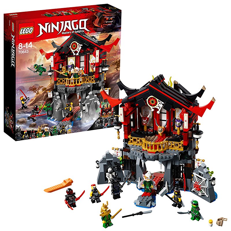 lego 乐高 ninjago 幻影忍者系列 加满都魔王的复活神殿 70643 8-14岁