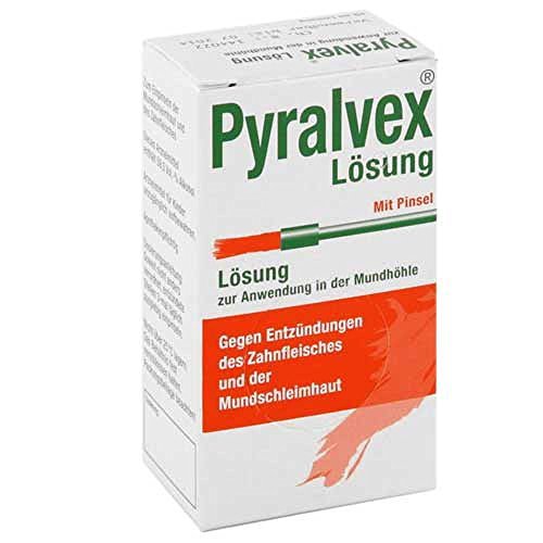 pyralvex大黄根提取液 口腔溃疡牙龈炎进口药品