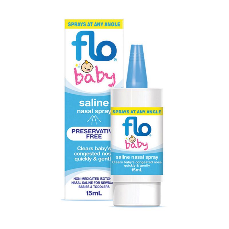 flo baby saline 滴鼻喷雾液 15ml