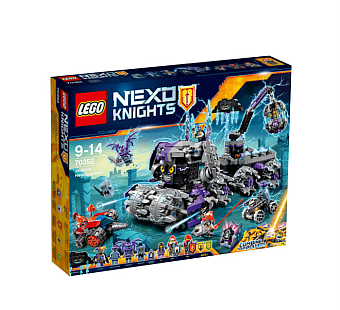 lego 乐高 nexo knights 未来骑士团系列 小丑的雷电巨石战车基地