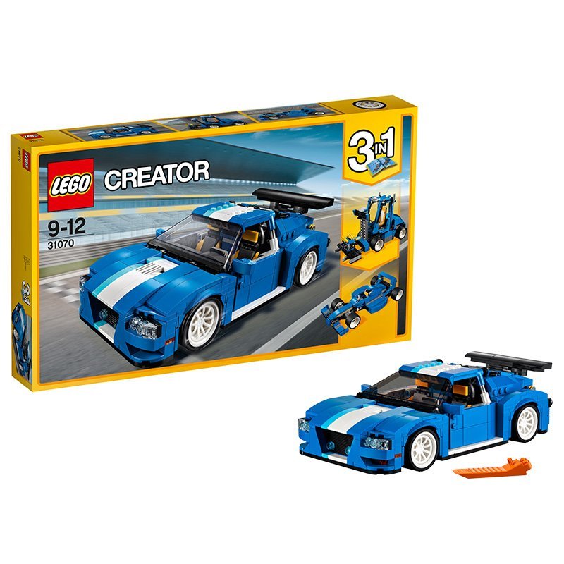 lego 乐高 creator 创意百变系列 涡轮履带赛车 31070 9-12岁 积木