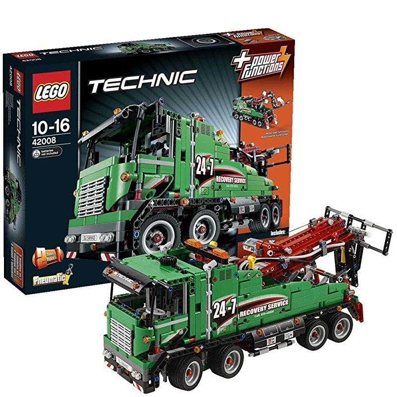 1276颗粒 大卡车lego乐高 科技technic系列 l42008 10